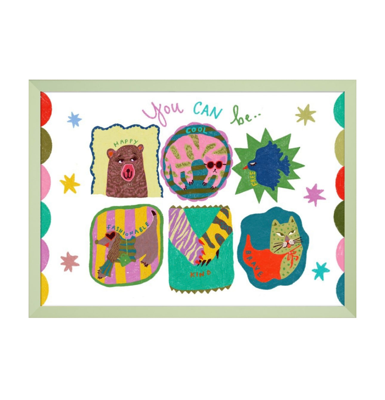 YOU can be… Illustrated Print
