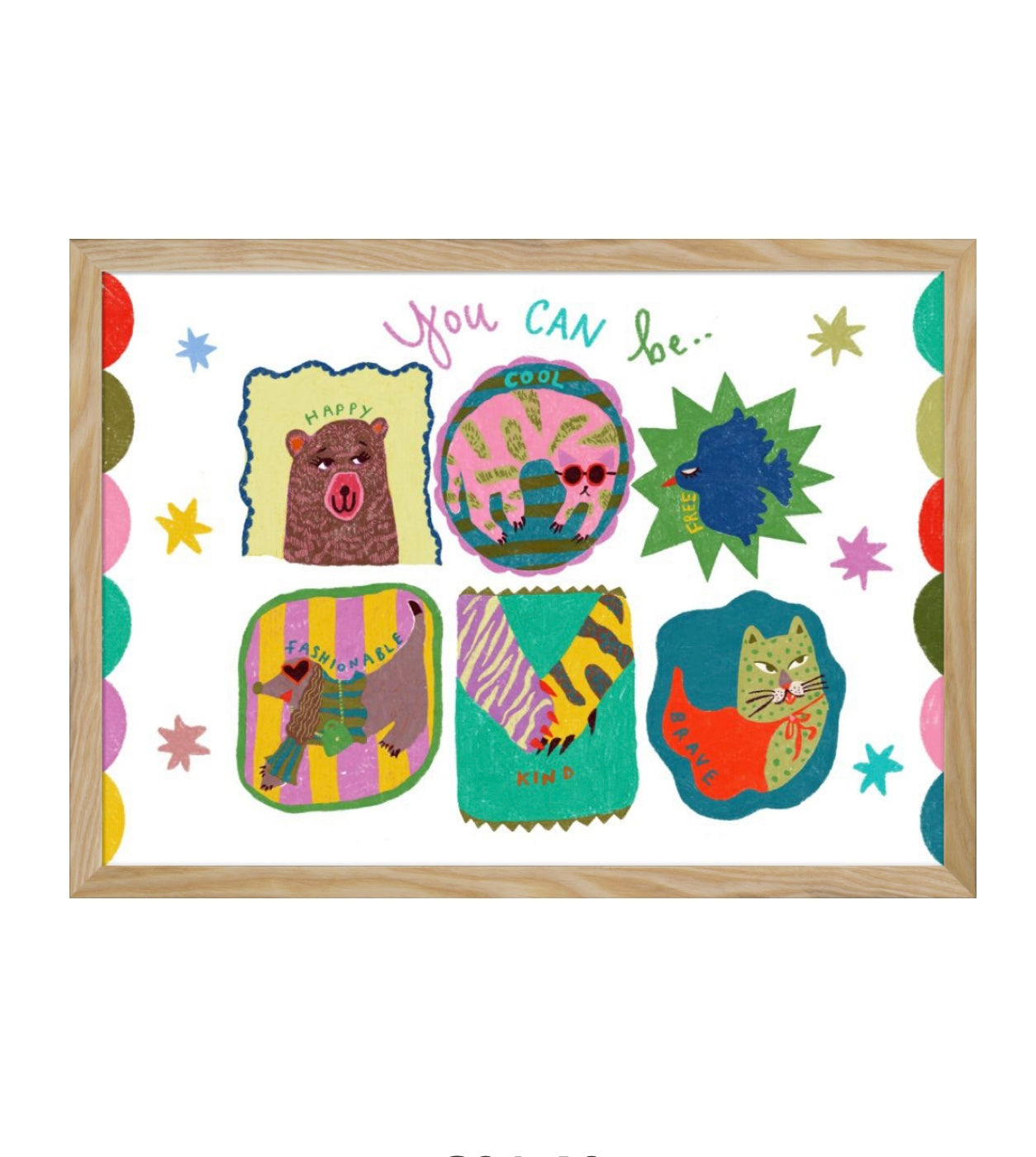 YOU can be… Illustrated Print