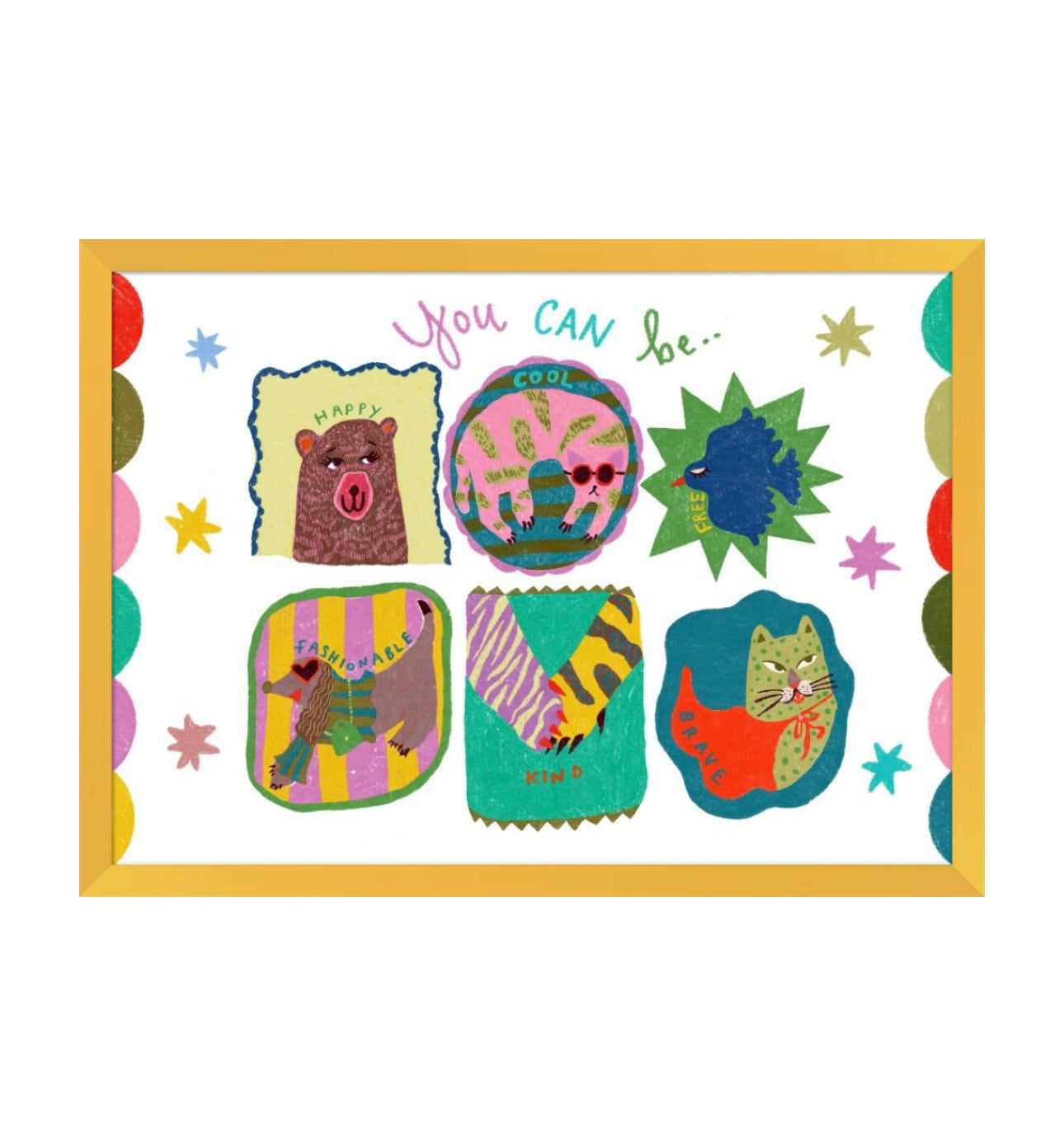 YOU can be… Illustrated Print