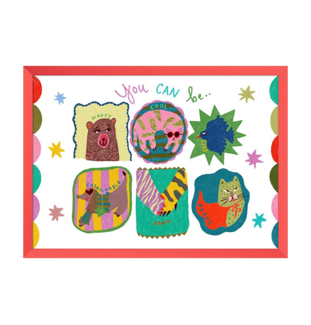 YOU can be… Illustrated Print