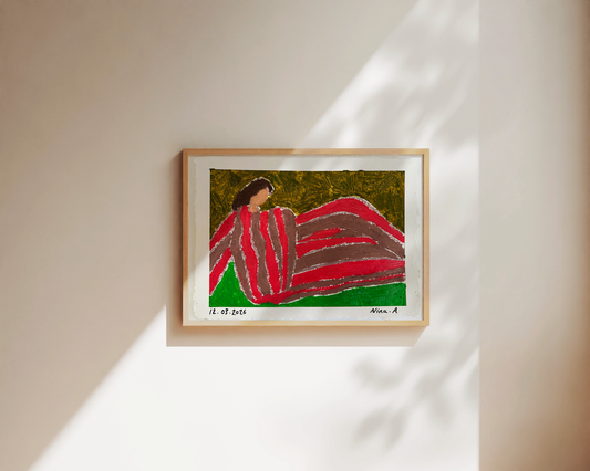 Mini oil pastel series  |  12.03.2026