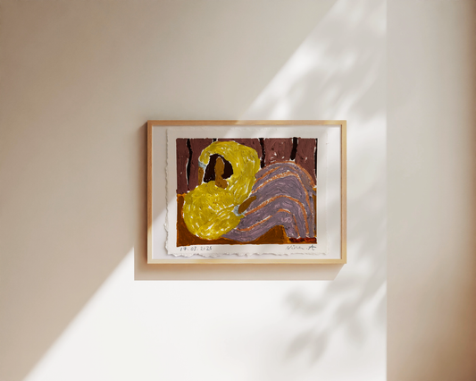 Mini oil pastel series  |  17.03.2026