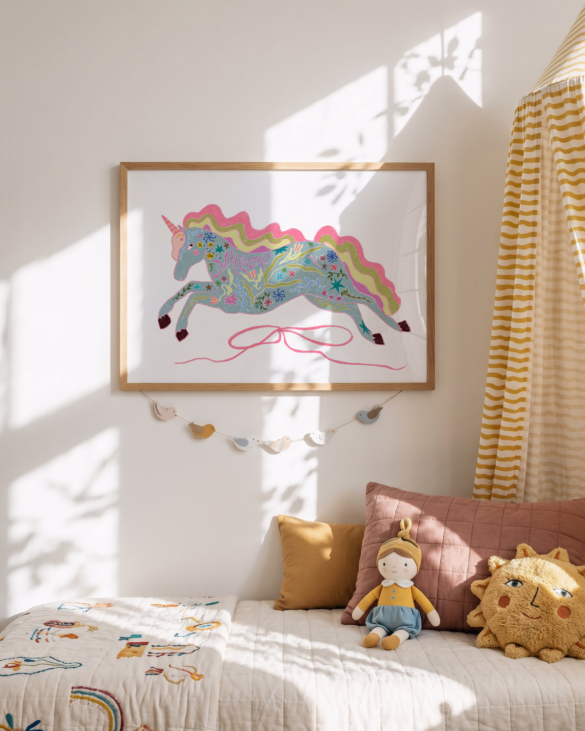 Magical Unicorn Art Print