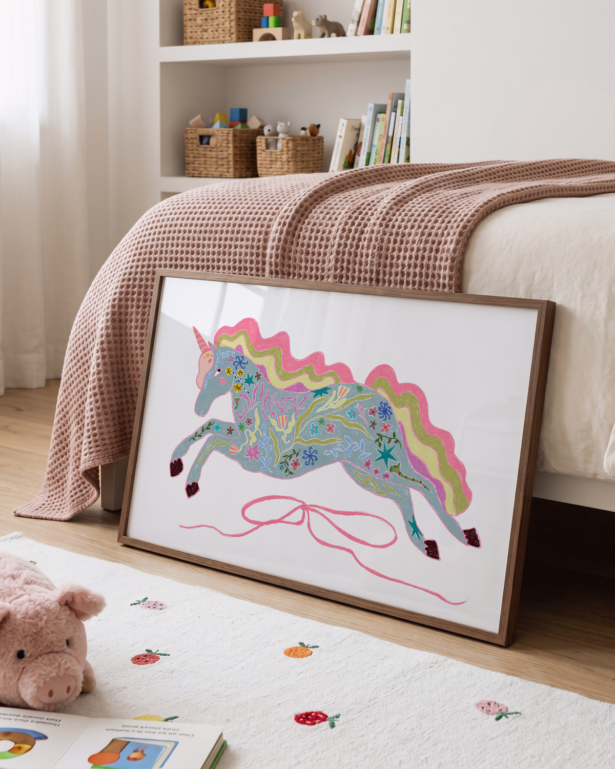 Magical Unicorn Art Print